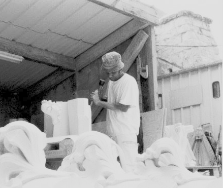 Cyril COULBARY - Taille de pierre et aérogommage